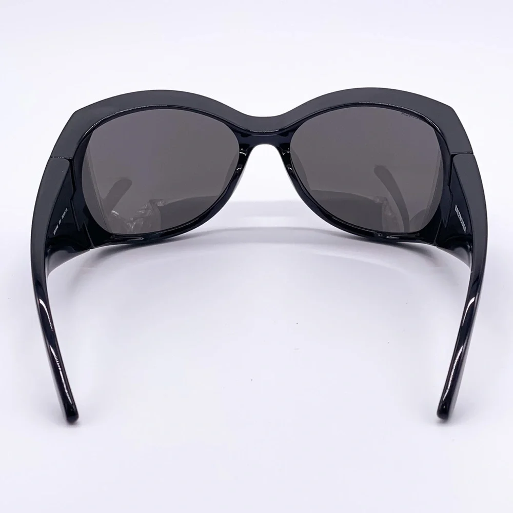 NEW BALENCIAGA BB0154S 001 UNISEX SUNGLASSES BALENCIAGA GOOGLES EYEWEAR